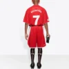 Pantalones cortos de fútbol Sporty B «Rojo» 641609TJV056540