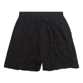 Pantalones cortos de pijama con estampado de logotipo «Negro» 719975TON041000