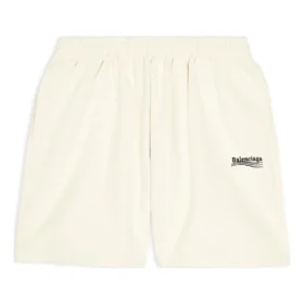 Pantalones cortos de sudadera de Political Campaign «Beige» 676137TKVI98962