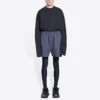 Pantalones cortos de sudadera de Political Campaign «Gris oscuro» 676137TKVI91366