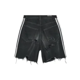 Pantalones cortos holgados Balenciaga x adidas «Negro» 724840TNW541129