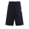 Pantalones cortos holgados de Denim Balenciaga x adidas «Navy» 725587TNP048065