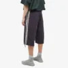Pantalones cortos holgados de Denim Balenciaga x adidas «Navy» 725587TNP048065