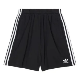 Pantalones cortos largos Balenciaga x adidas «Black» 723881TNVN28482