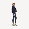 Pantalones cortos mini de mujer en azul marino/negro sobreteñido Pantalones cortos mini de mujer en azul marino/negro sobreteñido