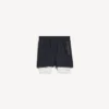 Pantalones cortos técnicos para hombre en azul marino/blanco