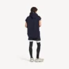 Pantalones cortos técnicos para hombre en azul marino/blanco