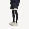 Pantalones cortos técnicos para hombre en azul marino/blanco