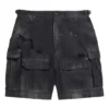 Pantalones cortos tipo Cargo «Negro» 746516TKP271000