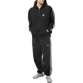 Pantalones de chándal Balenciaga x adidas «Black White» 723912TNVP11070