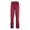 Pantalones de chándal con paneles bordados «Burgundy White» 601609TGV046260