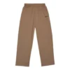 Pantalones de chándal de algodón con logotipo bordado «Brown» 674594TMVF57761
