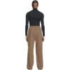 Pantalones de chándal de algodón con logotipo bordado «Brown» 674594TMVF57761