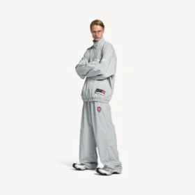 Pantalones de chándal de fútbol 3b para hombre en gris nuevo