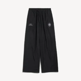 Pantalones de chándal de fútbol 3B para hombre en negro