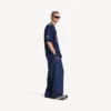 Pantalones de chándal de fútbol 3b para hombre en nuevo azul marino oscuro Pantalones de chándal de fútbol 3b para hombre en nuevo azul marino oscuro
