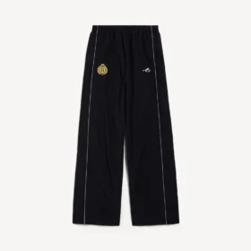 Pantalones de chándal de fútbol para hombre en negro