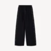Pantalones de chándal de fútbol para hombre en negro Pantalones de chándal de fútbol para hombre en negro