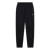 Pantalones de chándal deportivos elásticos hasta la rodilla «Negro Blanco» 675244TLVA11070