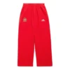 Pantalones de chándal holgados de fútbol «Rojo Blanco» 777708TPVW36643