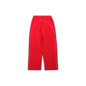 Pantalones de chándal holgados de fútbol «Rojo Blanco» 777708TPVW36643