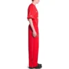 Pantalones de chándal holgados de fútbol «Rojo Blanco» 777708TPVW36643