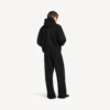 Sudadera con capucha de corte medio «Messy Spray» para hombre, en negro Sudadera con capucha de corte medio «Messy Spray» para hombre, en negro