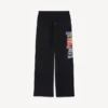Pantalones de chándal holgados para hombre «Bumper Stickers» en negro Pantalones de chándal holgados para hombre «Bumper Stickers» en negro
