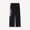 Pantalones de chándal holgados para hombre «Bumper Stickers» en negro Pantalones de chándal holgados para hombre «Bumper Stickers» en negro
