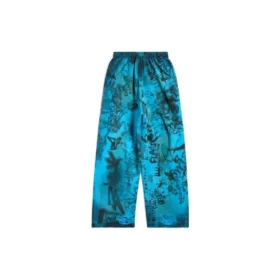 Pantalones de chándal holgados Skater Graffiti «Blue Sky» 740028TOVA84900