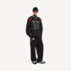 Pantalones de chándal oversize para hombre de Balenciaga | Colaboración con la NBA en negro/blanco