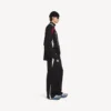 Pantalones de chándal oversize para hombre de Balenciaga | Colaboración con la NBA en negro/blanco