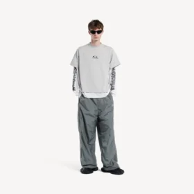 Pantalones de chándal para hombre en gris elefante