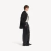Pantalones de chándal para hombre en negro/burdeos Pantalones de chándal para hombre en negro/burdeos