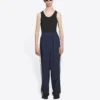 Pantalones de chándal Sporty B «Azul oscuro, verde y blanco» 675491TKO484063