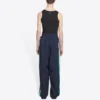 Pantalones de chándal Sporty B «Azul oscuro, verde y blanco» 675491TKO484063