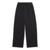 Pantalones de cintura elástica y corte recto «Negro» 743903TNT391000