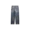 Pantalones de Denim rectos con estampado de garabatos «Azul» 746986TOW664036
