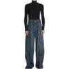 Pantalones de doble cara «Azul oscuro» 767983TNW654445
