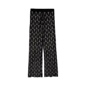 Pantalones elásticos «Paris» «Negro» 806204TRVJ11000