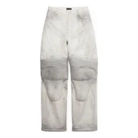 Pantalones holgados de motero «White» 747080TOS149012