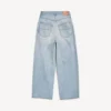 Pantalones holgados en azul claro Pantalones holgados en azul claro