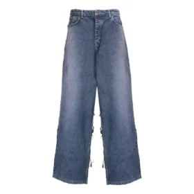 Pantalones holgados híbridos «Light Blue» 738751TOW554702