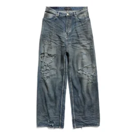 Pantalones holgados «Light Blue» 745213TNW014974