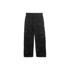 Pantalones holgados muy desgastados «Black» 745248TBP471363