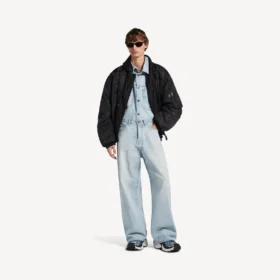 Pantalones informales de hombre en azul claro