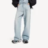 Pantalones informales de hombre en azul claro