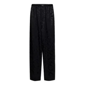 Pantalones Jacquard con logotipo «Negro» 658883TLO581000