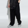 Pantalones Jacquard con logotipo «Negro» 658883TLO581000