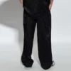 Pantalones Jacquard con logotipo «Negro» 658883TLO581000